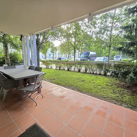 Duenenpark - Komfort Mit 1 Schlafzimmer Und Terrasse Im Erdgeschoss 262 * Binz